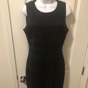 DVF double-paneled dress